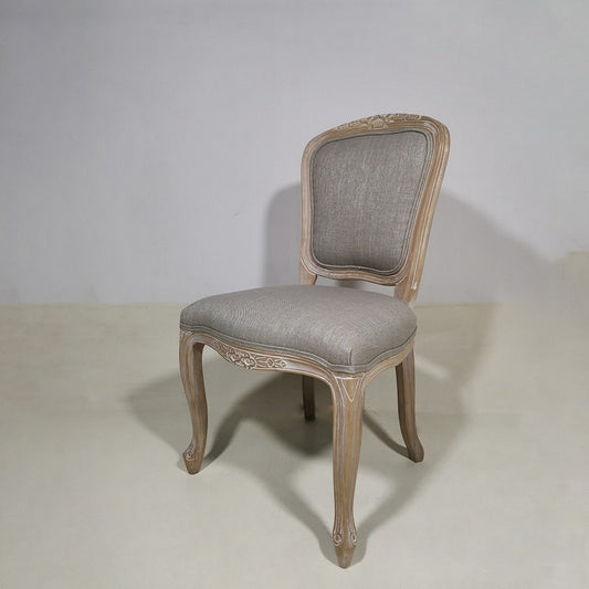 ΚΑΡΕΚΛΑ BIRCH WOOD COLOR C5 FABRIC KSF25026 DK.BEIGE W52xD49xH48/95CM