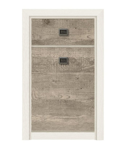 ΣΥΡΤΑΡΙΕΡΑ 58,50/93,50/35cm LONDON 026 ARIZONA PINE / SHIP OAK ΜΕΛΑΜΙΝΗ (ΠΕΡΙΛΑΜΒΑΝΕΤΑΙ ΟΔΗΓΟΣ ΣΥΝΑΡΜΟΛΟΓΗΣΗΣ)