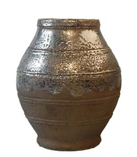 ΒΑΖΟ ΑΣΗΜΙ ΜΙΚΡΟ D:22X25.5 CM ΠΕΤΡΙΝΟ