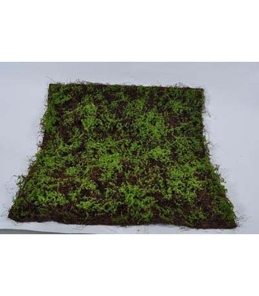ΒΡΥΑ ΣΚΟΥΡΟ ΠΡΑΣΙΝΟ 100cm polyethylene 40%, natural rattan 20%, glue 20%, moss 10%, others 10%