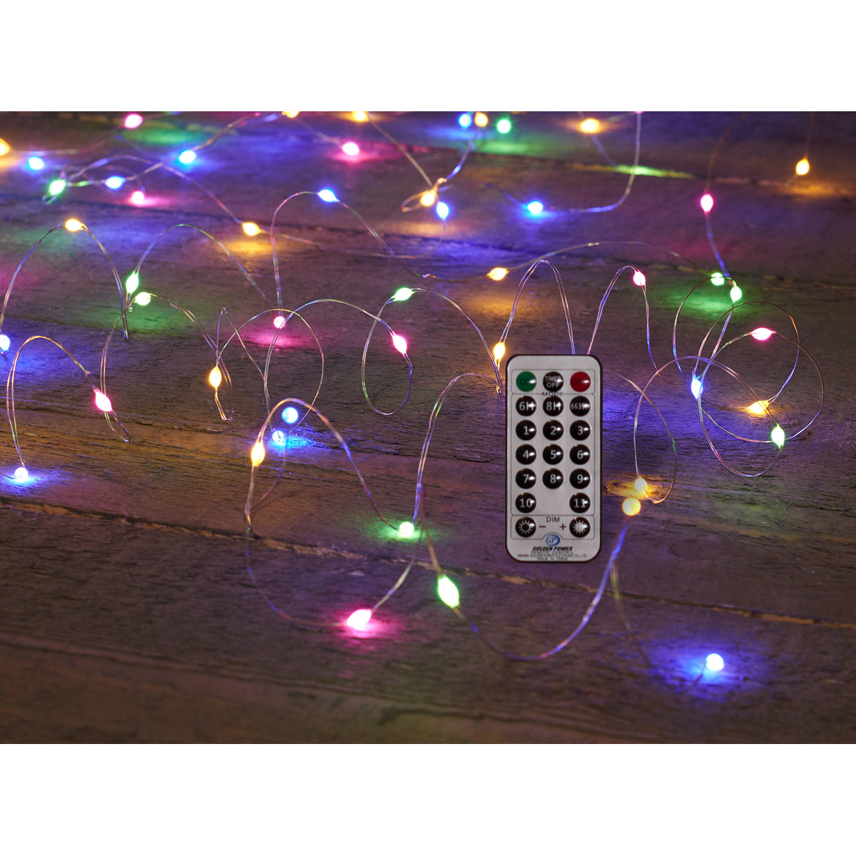 ΦΩΤΑΚΙΑ ΠΟΛΥΧΡΩΜΑ 3D RGB 50 LED-B,O,T,ΑΣΗΜΙ ΚΑΛΩΔΙΟ - 11 FUNCTIONS (5M) [3XAA]