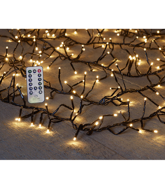 ΦΩΤΑΚΙΑ 768 LED TREECLUSTER WARM WHITE-8 FUNCTIONS (10M) [1,6-1,9M TREE]