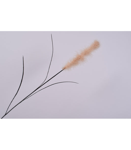 ΚΛΑΔΙ ΔΙΑΚΟΣΜΗΤΙΚΟ GRASS PLUME ΑΝΟΙΚΤΟ ΡΟΖ/ PINK LT