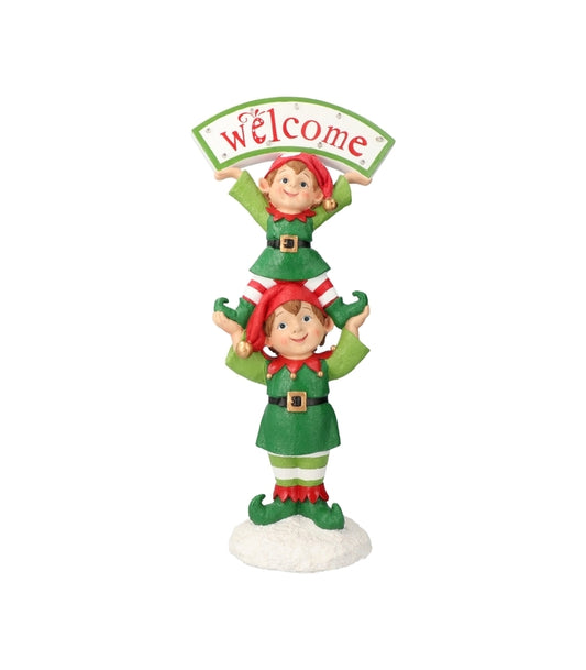 ΞΩΤΙΚΟ WELCOME poly Red/Green LED 26,5x17x57cm