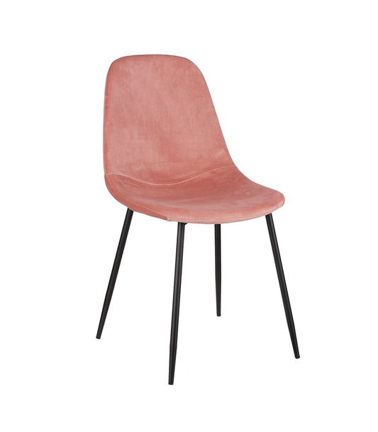 ΚΑΡΕΚΛΑ ΣΚ.ΡΟΖ  ΒΕΛΟΥΔΟ Corby - l53xw44xh80cm
