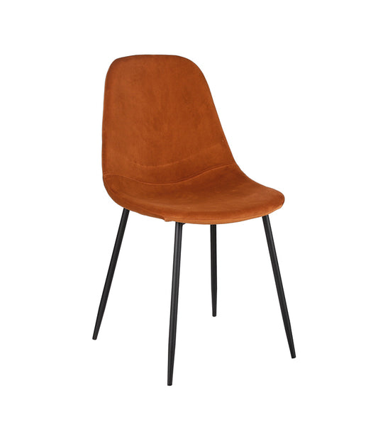 ΚΑΡΕΚΛΑ ΚΑΦΕ ΒΕΛΟΥΔΟ Corby  - l53xw44xh80cm