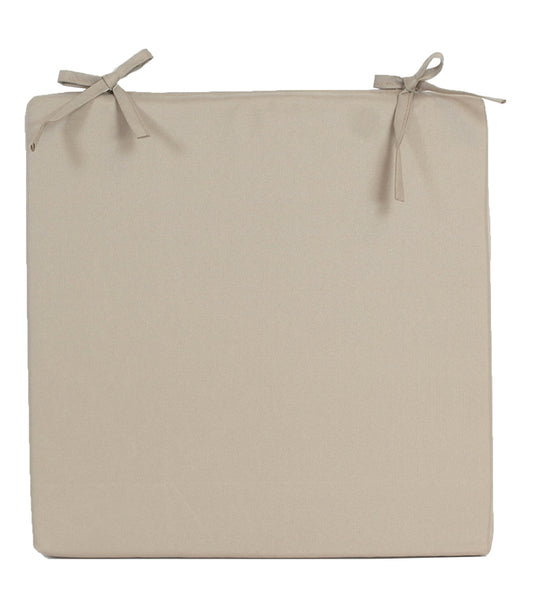 ΜΑΞΙΛΑΡΙ ΚΑΡΕΚΛΑΣ 40X40CM ΜΠΕΖ ΕΞΩΤΕΡ ΧΩΡΟΥ 300GR ΜΕ ΦΕΡΜΟΥΑΡ POLYESTER, WATER - SUN RESISTANT