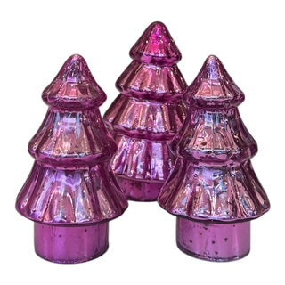 Δεντράκι Γυάλινο Φούξια 14cm  GE-22401464
