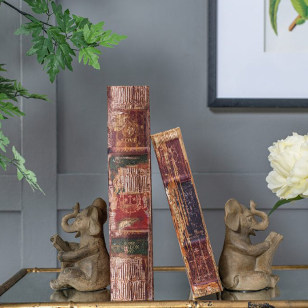Artekko Book Πολύχρωμα Διακοσμητικά Βιβλία MDF με Αποθηκευτικό Χωρο (33x22x7)cm 6pcs   36495