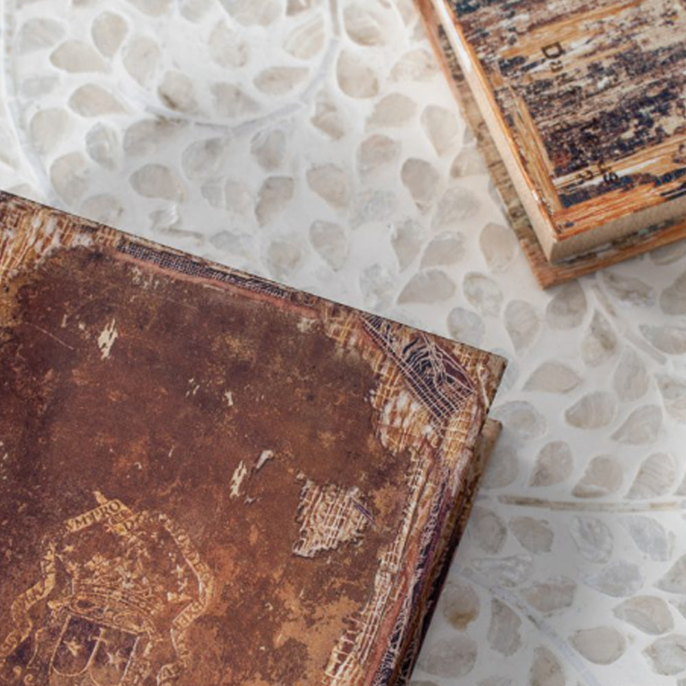 Artekko Book Πολύχρωμα Διακοσμητικά Βιβλία MDF με Αποθηκευτικό Χωρο (33x22x7)cm 6pcs   36495