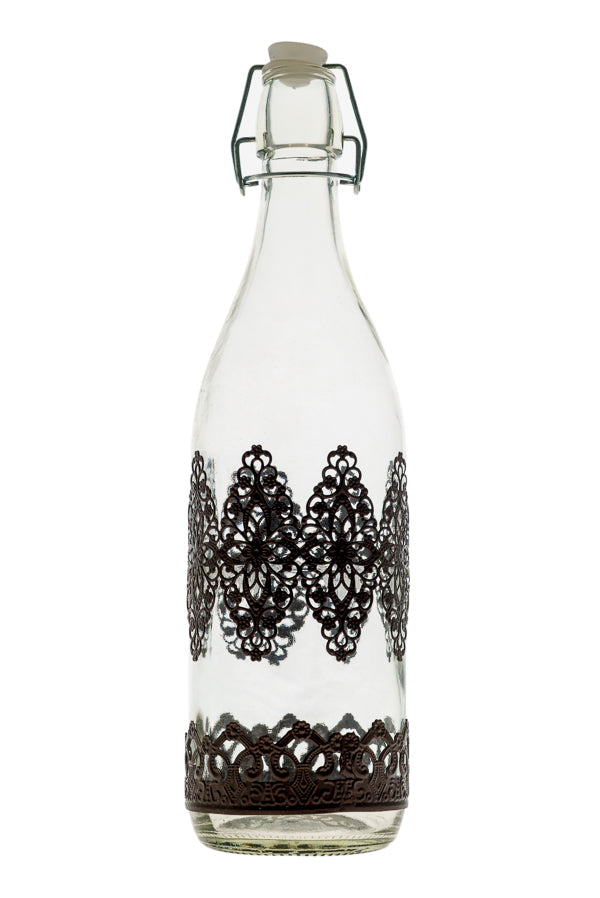 ΜΠΟΥΚΑΛΙ ΜΕΓΑΛΟ ΜΕ ΜΕΤΑΛΛΙΚΟ ΣΧΕΔΙΟ ΚΑΦΕ 32Χ9ΕΚ