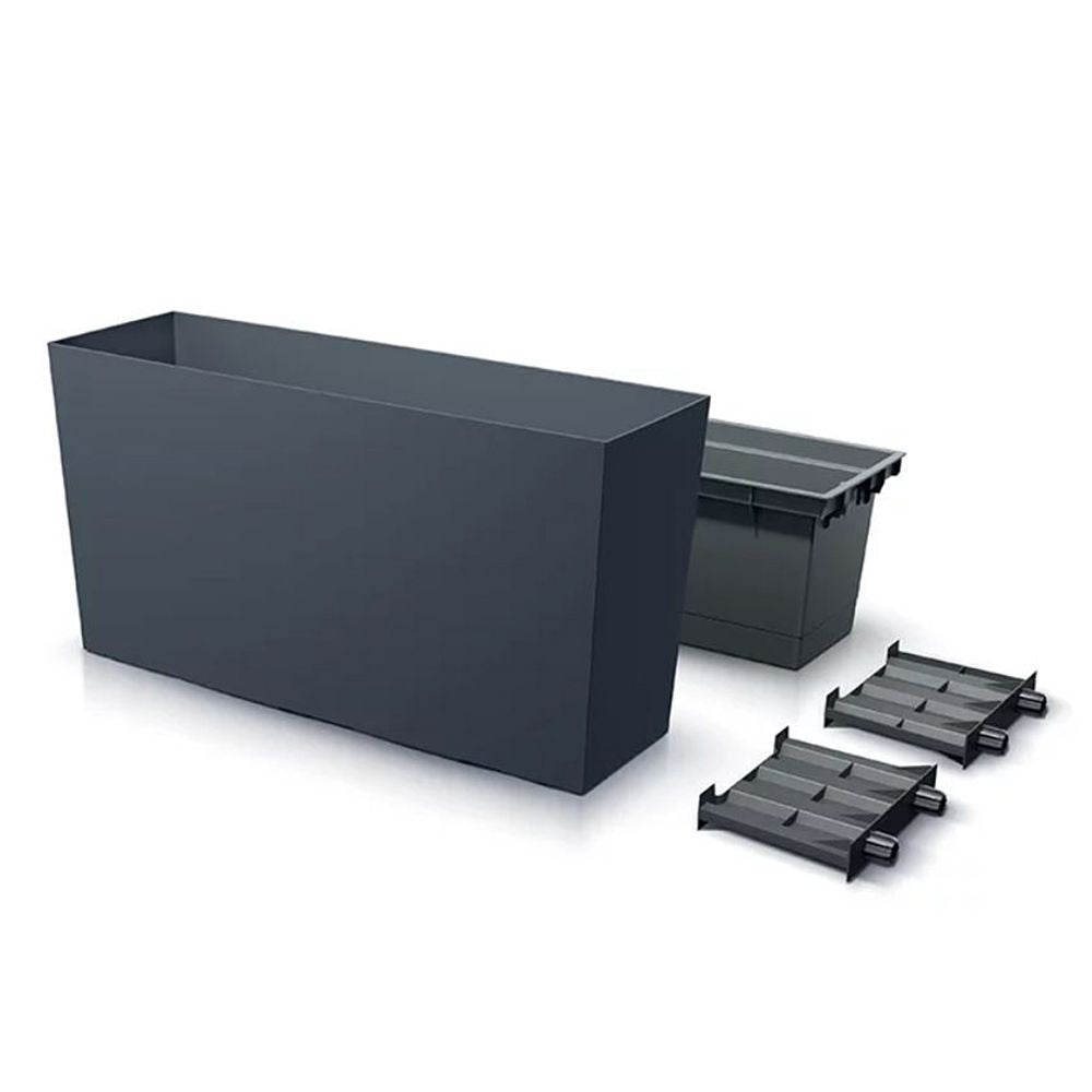 URBI CASE M ΑΝΘΡΑΚΙ ΠΛΑΣΤΙΚΗ ΖΑΡΝΤΙΝΙΕΡΑ 77Χ23,5Χ41ΕΚ