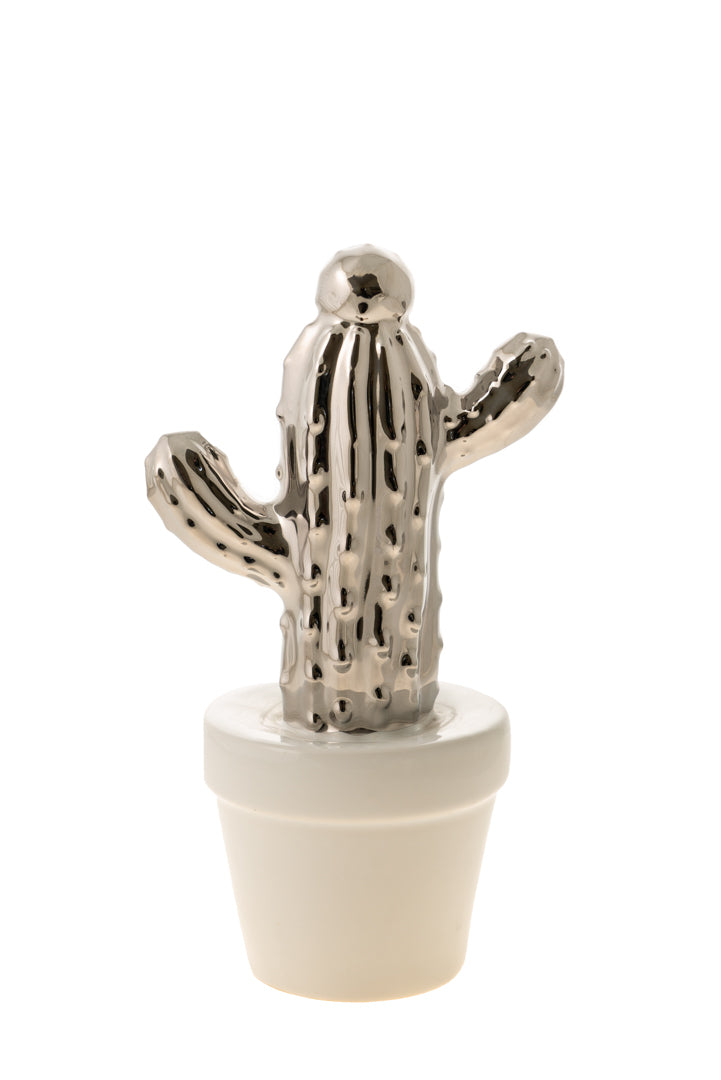 ΔΙΑΚΟΣΜΗΤΙΚΟΣ ΚΕΡΑΜΙΚΟΣ ΚΑΚΤΟΣ ΑΣΗΜΙ ΛΕΥΚΗ ΓΛΑΣΤΡΑ 12,7ΕΚ