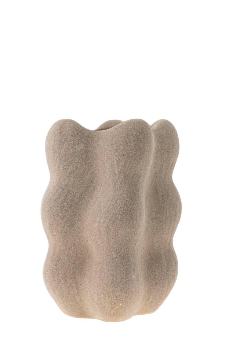 ΔΙΑΚΟΣΜΗΤΙΚΟ ΒΑΖΟ ΚΕΡΑΜΙΚΟ ΚΑΣΠΟ ΜΠΕΖ ΚΑΦΕ 17,8Χ17,8Χ24,5ΕΚ     24.19.50009