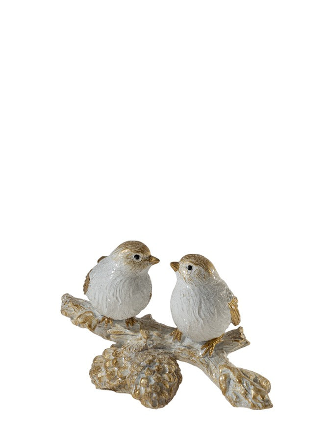 ΠΟΛΥΕΣΤΕΡΙΚΟ ΚΛΑΔΙ ,ΜΕ ΠΟΥΛΙΑ ΛΕΥΚΟ ΧΡΥΣΟ ΜΕ ΓΚΛΙΤΕΡ 15Χ10Χ10,5ΕΚ