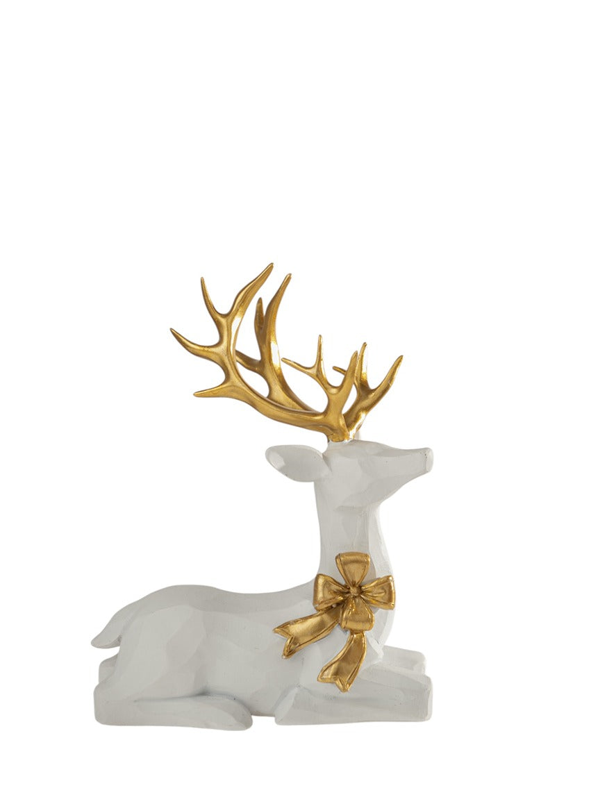 ΧΡΙΣΤΟΥΓΕΝΝΙΑΤΙΚΟΣ ΠΟΛΥΕΣΤΕΡΙΚΟΣ ΤΑΡΑΝΔΟΣ ΜΕ ΦΙΟΓΚΟ ΛΕΥΚΟΣ ΧΡΥΣΟΣ 14,5Χ9,5Χ9,3ΕΚ