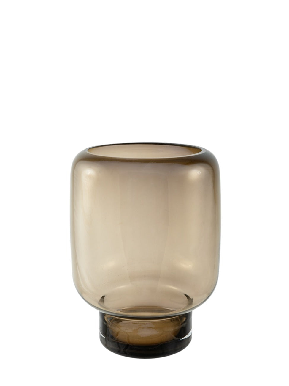 ΧΕΙΡΟΠΟΙΗΤΟ ΓΥΑΛΙΝΟ ΒΑΖΟ ΑΠΌ ΦΥΣΙΤΟ ΓΥΑΛΙ ΚΑΦΕ 19Χ19Χ25,5ΕΚ