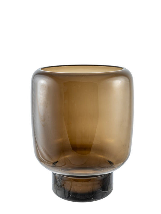 ΧΕΙΡΟΠΟΙΗΤΟ ΒΑΖΟ ΑΠΌ ΦΥΣΙΤΟ ΓΥΑΛΙ ΚΑΦΕ 23Χ23Χ30ΕΚ