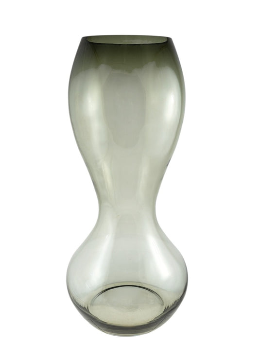 ΧΕΙΡΟΠΟΙΗΤΟ ΒΑΖΟ ΑΠΟ ΦΥΣΙΤΟ ΓΥΑΛΙ ΓΚΡΙ  23Χ23Χ30ΕΚ