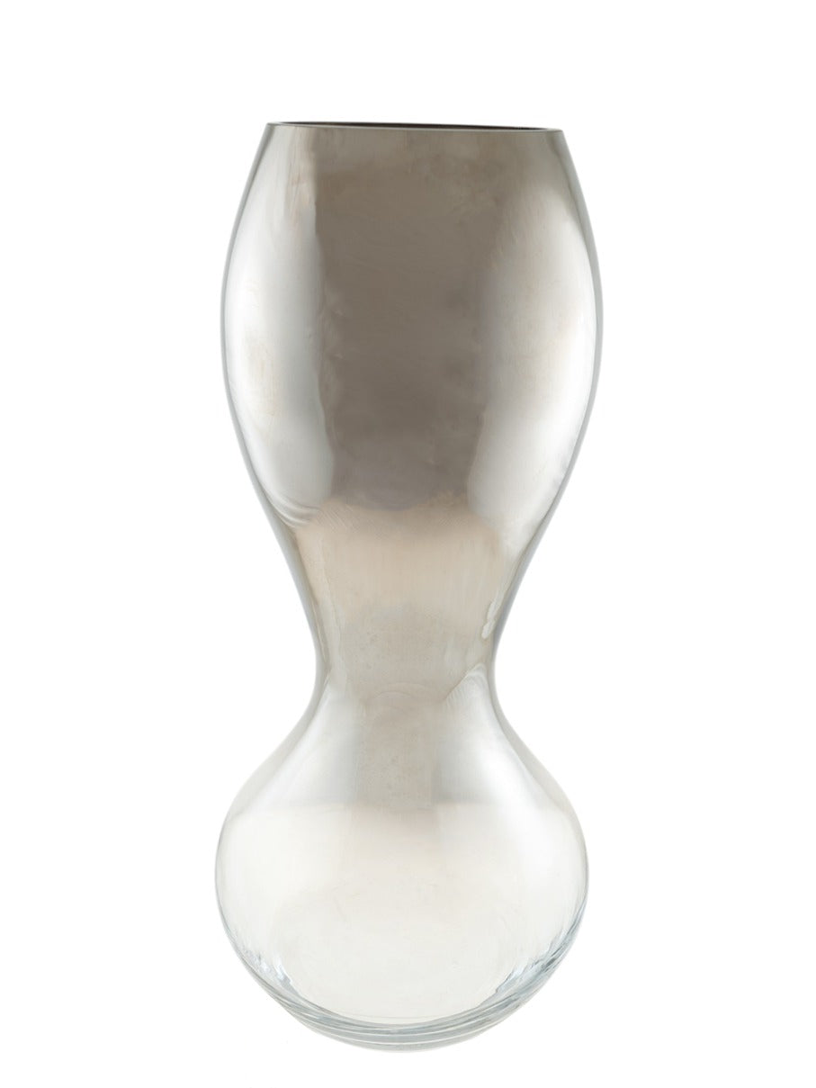 ΧΕΙΡΟΠΟΙΗΤΟ ΒΑΖΟ ΑΠΟ ΦΥΣΙΤΟ ΓΥΑΛΙ ΑΣΗΜΙ  23Χ23Χ30ΕΚ