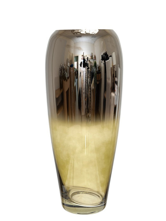 ΧΡΕΙΡΟΠΟΙΗΤΟ ΒΑΖΟ ΦΥΣΙΤΟ ΑΠΌ ΓΥΑΛΙ ΑΣΗΜΙ ΠΡΑΣΙΝΟ 15,9Χ15,9Χ38,4ΕΚ