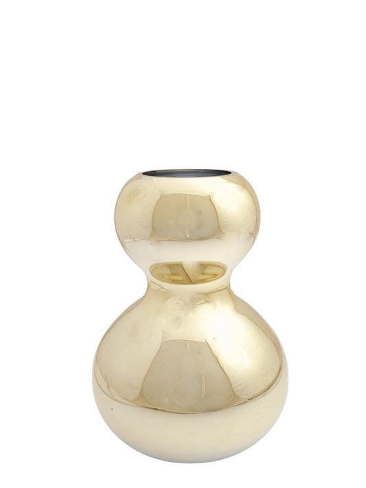 ΧΕΙΡΟΠΟΙΗΤΟ ΒΑΖΟ ΑΠΌ ΦΥΣΙΤΟ ΓΥΑΛΙ ΧΡΥΣΟ  17Χ17Χ25ΕΚ