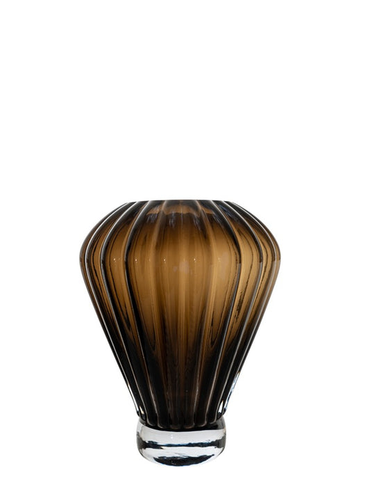 ΧΕΙΡΟΠΟΗΤΟ ΒΑΖΟ ΑΠΌ ΦΥΣΙΤΟ ΓΥΑΛΙ ΚΑΦΕ 20Χ25ΕΚ