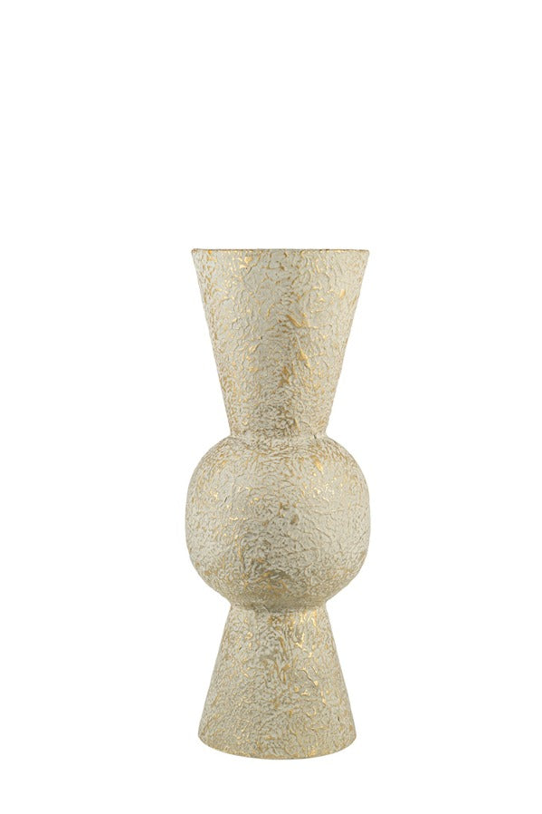 ΜΕΤΑΛΛΙΚΟ ΒΑΖΟ ΓΚΡΙ ΧΡΥΣΟ 15Χ40ΕΚ