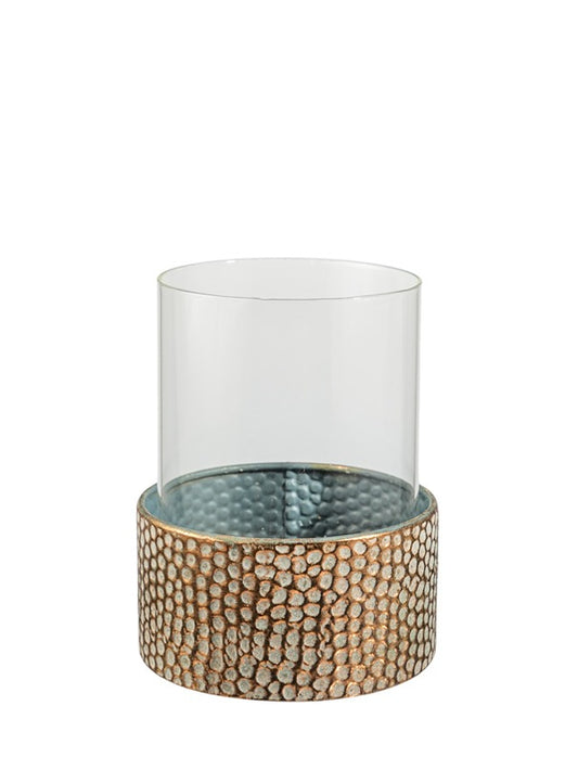 ΜΕΤΑΛΛΙΚΗ ΒΑΣΗ ΓΙΑ ΚΕΡΙ ΜΕ ΓΥΑΛΙ 12,5Χ12,5Χ23,5ΕΚ