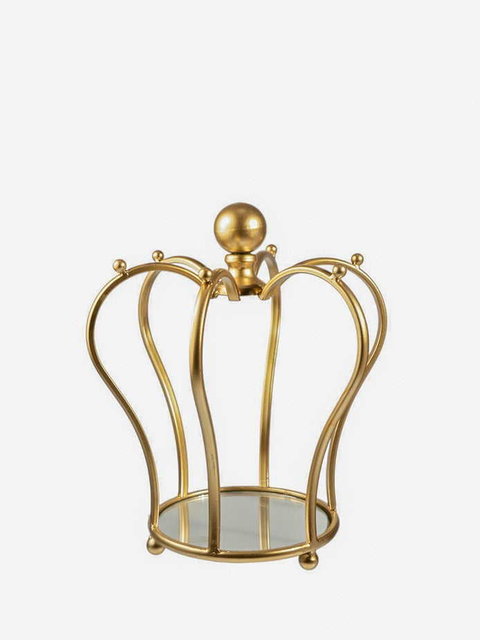 ΜΕΤΑΛΛΙΚΗ ΚΟΡΩΝΑ ΧΡΥΣΗ ΜΕ ΚΑΘΡΕΠΤΗ 20Χ17Χ24ΕΚ