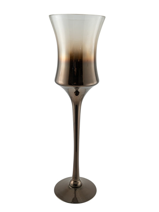 ΓΥΑΛΙΝΟ ΦΥΣΙΤΟ ΚΥΡΟΠΗΓΕΙΟ ΜΕ ΑΣΗΜΙ 14,5Χ13,5Χ50ΕΚ