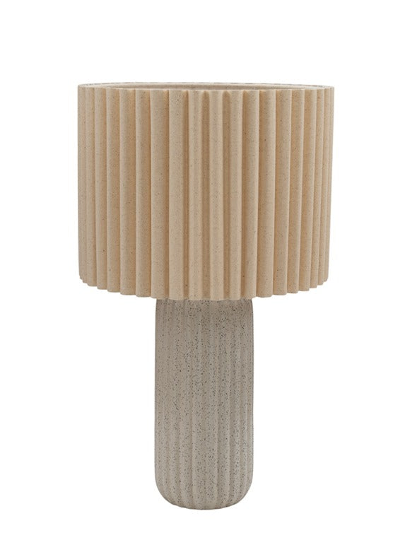 ΛΑΜΠΑ ΚΕΡΑΜΙΚΗ ΠΛΙΣΕ  ΜΕ ΓΚΟΦΡΕ ΚΑΠΕΛΟ  29,5Χ29,5Χ50ΕΚ