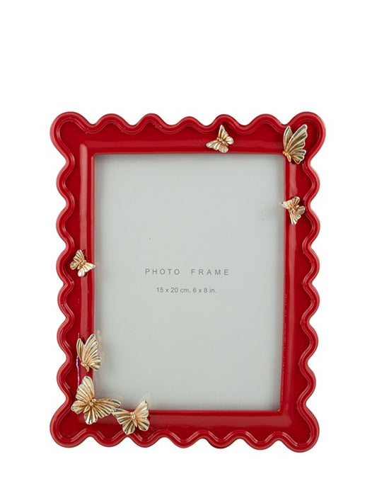 ΠΟΛΥΕΣΤΕΡΙΚΗ ΚΟΡΝΙΖΑ ΚΟΚΚΙΝΗ ΜΕ ΧΡΥΣΕΣ ΠΕΤΑΛΟΥΔΕΣ 15Χ20ΕΚ