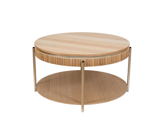 ΤΡΑΠΕΖΙ ΣΑΛΟΝΙΟΥ ΦΥΣΙΚΟ ΧΡΩΜΑ ΜΕ ΧΡΥΣΟ ΜΕΤΑΛΛΟ ΚΑΙ ΧΡΥΣΑ ΜΕΤΑΛΛΙΚΑ ΠΟΔΙΑ 80Χ80Χ40ΕΚ