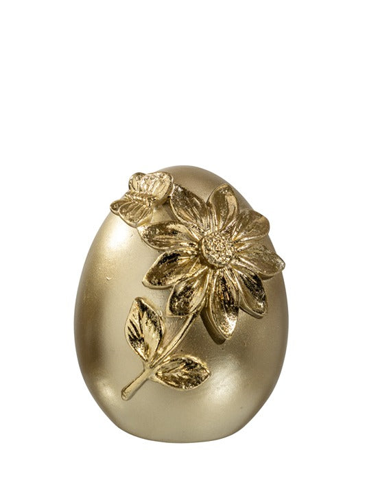 ΠΟΛΥΕΣΤΕΡΙΚΟ ΑΥΓΟ ΧΡΥΣΟ ΜΑΤ ΜΕ ΧΡΥΣΟ ΛΟΥΛΟΥΔΙ 10,8Χ11,5Χ14ΕΚ