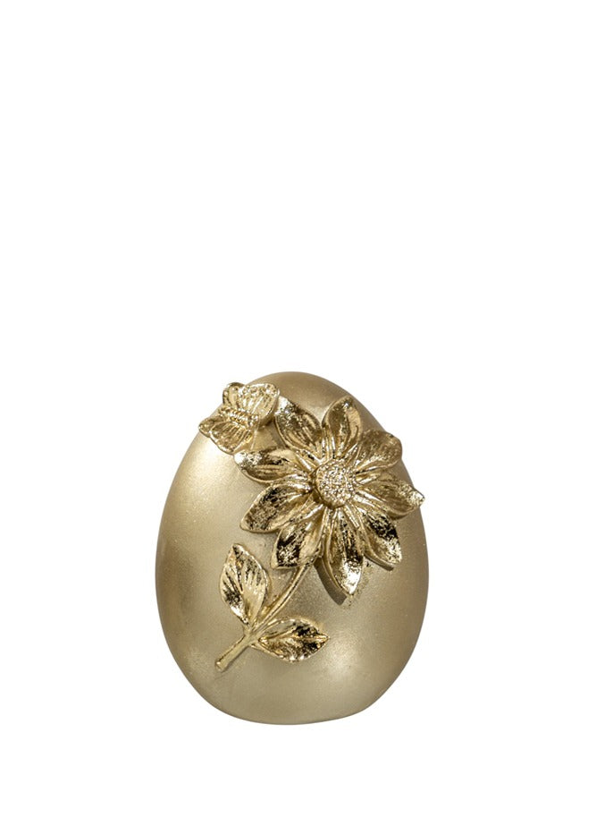 ΠΟΛΥΕΣΤΕΡΙΚΟ ΑΥΓΟ ΧΡΥΣΟ ΜΑΤ ΜΕ ΧΡΥΣΟ ΛΟΥΛΟΥΔΙ 8,5Χ9Χ11,5ΕΚ