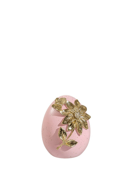 ΠΟΛΥΕΣΤΕΡΙΚΟ ΑΥΓΟ ΡΟΖ ΜΕ ΧΡΥΣΟ ΛΟΥΛΟΥΔΙ 7Χ7,5Χ9ΕΚ