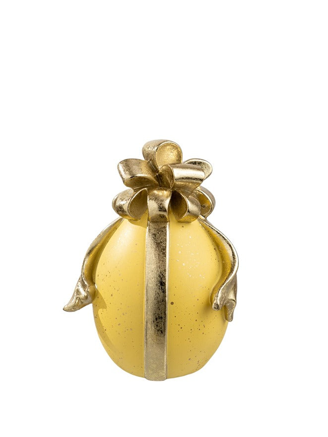 ΠΟΛΥΕΣΤΕΡΙΚΟ ΑΥΓΟ ΦΙΟΓΚΟΣ ΚΙΤΡΙΝΟ ΧΡΥΣΟ 9,5Χ10,5Χ15,3ΕΚ