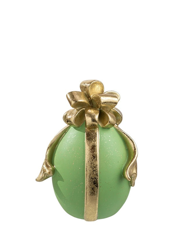 ΠΟΛΥΕΣΤΕΡΙΚΟ ΑΥΓΟ ΦΙΟΓΚΟΣ ΠΡΑΣΙΝΟ ΧΡΥΣΟ 9,5Χ10,5Χ15,3ΕΚ