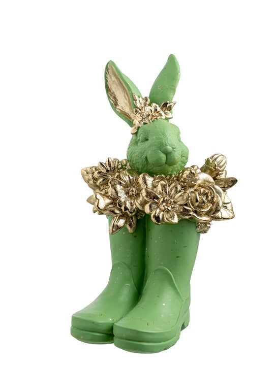 ΠΟΛΥΕΣΤΕΡΙΚΗ ΜΠΟΤΑ ΜΕ ΛΑΓΟ ΛΕΥΚΗ ΠΡΑΣΙΝΗ 10,5Χ10,5Χ19ΕΚ