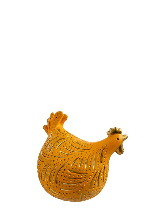 ΠΟΛΥΕΣΤΕΡΙΚΗ ΚΟΤΑ ΠΟΡΤΟΚΑΛΙ ΜΕ ΧΡΥΣΟ 14x10x12.5CM