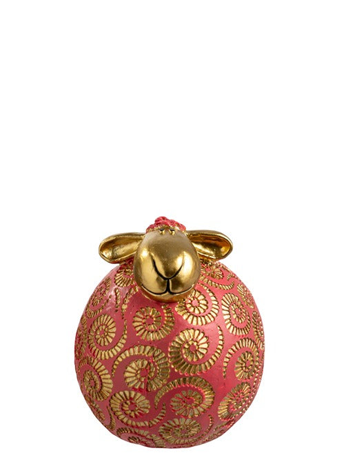 ΠΟΛΥΕΣΤΕΡΙΚΟ ΠΡΟΒΑΤΟ ΦΟΥΞΙ ΜΕ ΧΡΥΣΟ 13x11x12.5CM