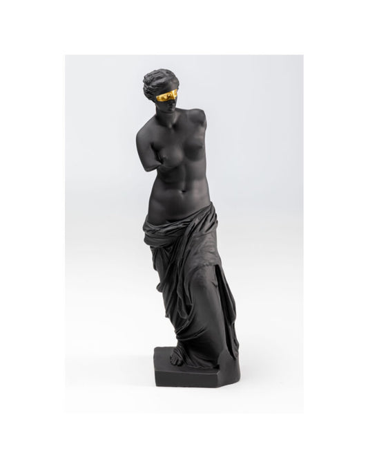 Διακοσμητικό επιτραπέζιο Sculpture μαύρο 16x14,5x48εκ  54604