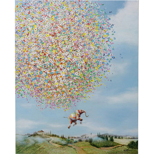 Πίνακας flying elephant 120x3.5x160cm  54825