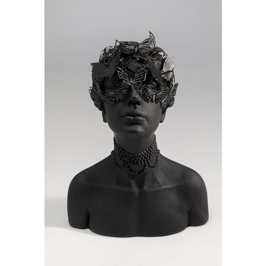 Διακοσμητικό επιτραπέζιο Lady Butterflies μαύρο 26x18,5x34,5 εκ.  54852
