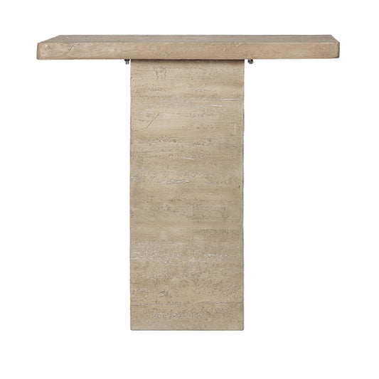 Artekko Taric Μπεζ Κονσόλα από Μαγνήσιο (90.2x35.6x90.2)cm       60945-CREA