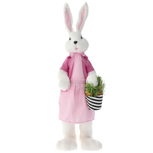  ΛΑΓΟΥΔΙΝΑ ΜΕ ΡΟΖ ΥΦΑΣΜΑΤΙΝΟ ΦΟΡΕΜΑ 24x20x85EK