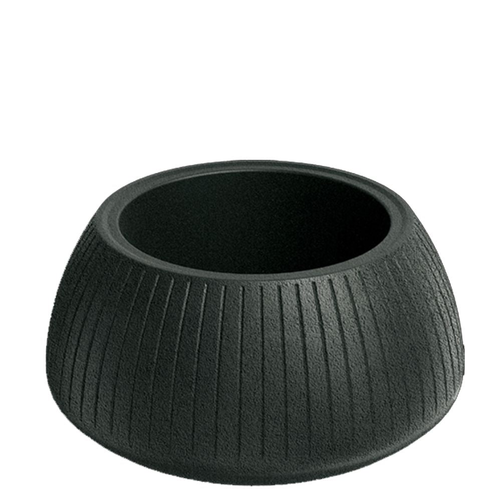 CORO BOWL SAND CHARCOAL ΠΛΑΣΤΙΚΟ ΚΑΣΠΩ 40Χ40Χ20ΕΚ