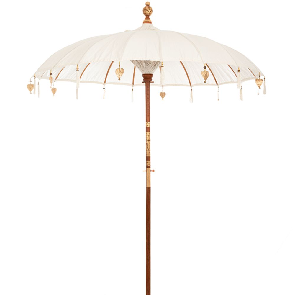  ΟΜΠΡΕΛΑ ΛΕΥΚΗ Φ185ΕΚxΗ260ΕΚ BALI