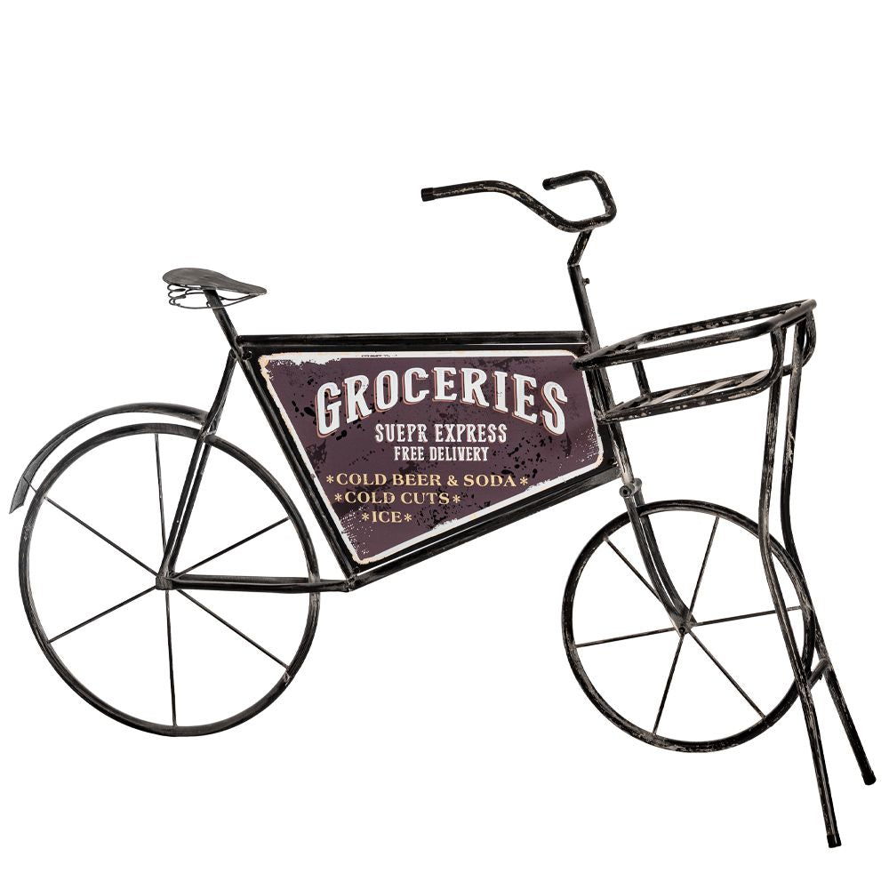  ΜΑΥΡΟ ΜΕΤΑΛΛΙΚΟ ΔΙΑΚΟΣΜΗΤΙΚΟ ΠΟΔΗΛΑΤΟ 159Χ52Χ106ΕΚ